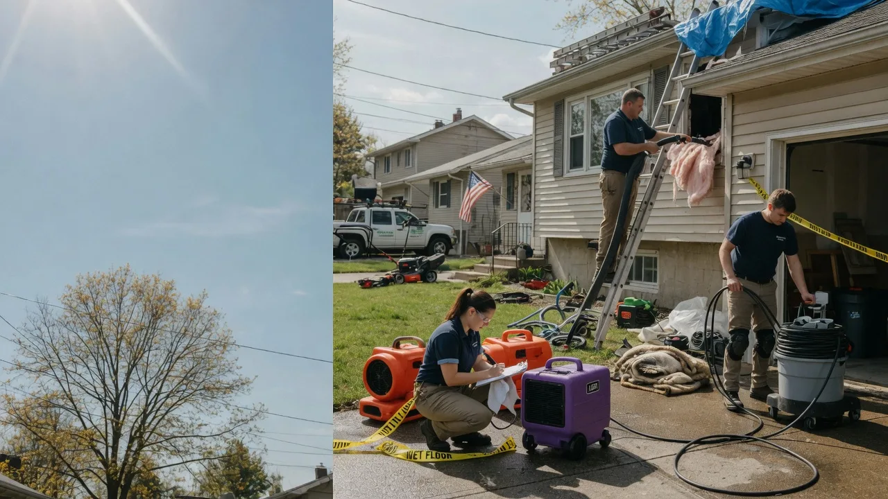 Emergency Water Removal in Denison, TX near me